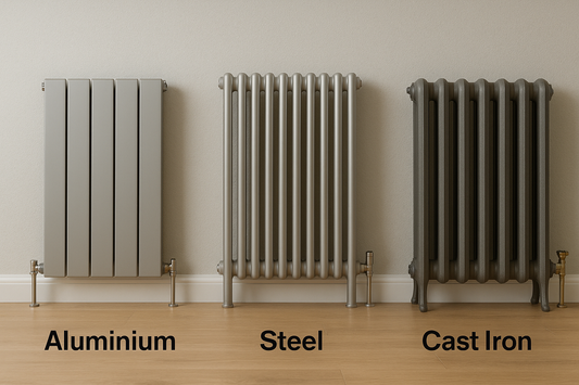 Radiator Materials Compared: Aluminium vs. Steel vs. Cast Iron