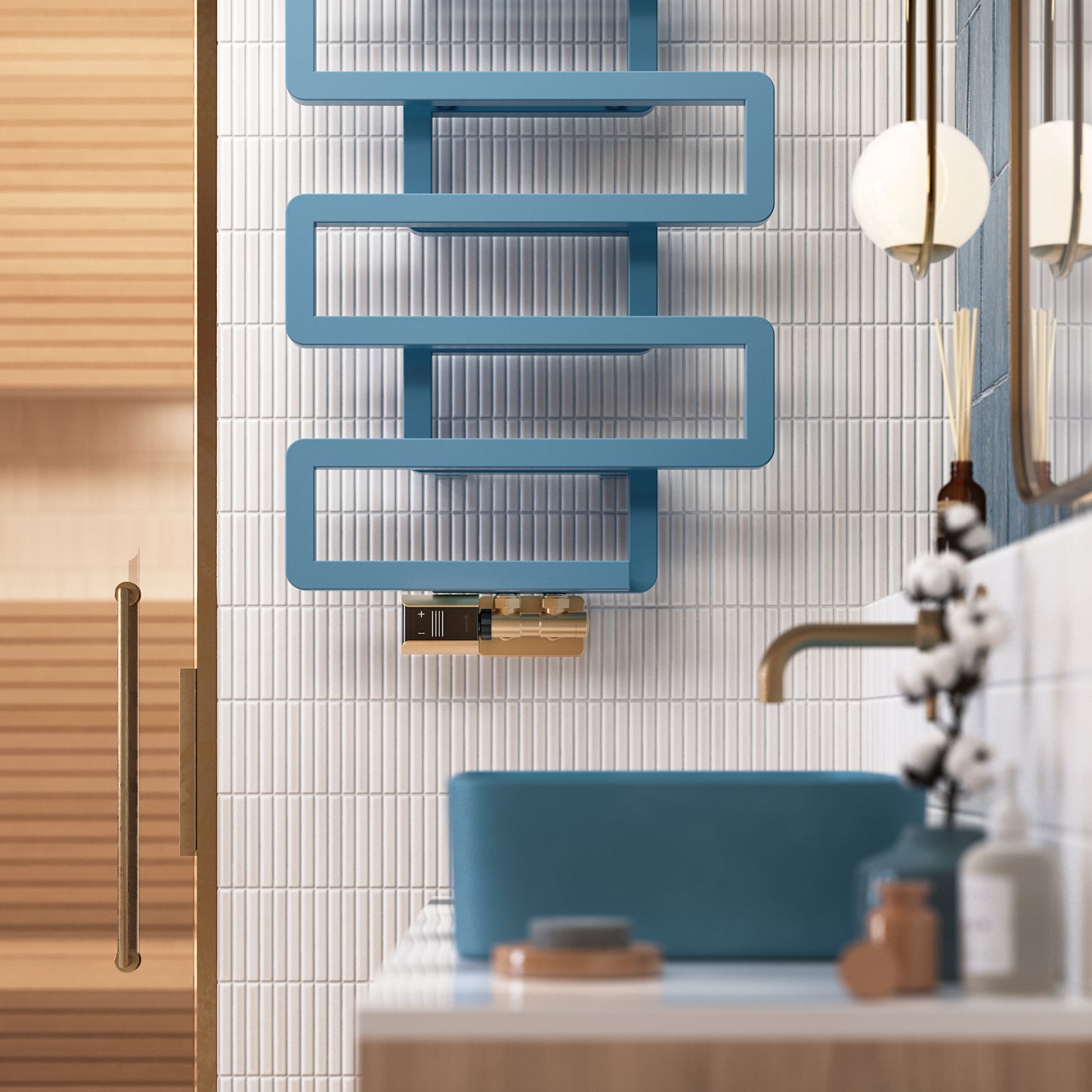 Terma Bookie Towel Rail