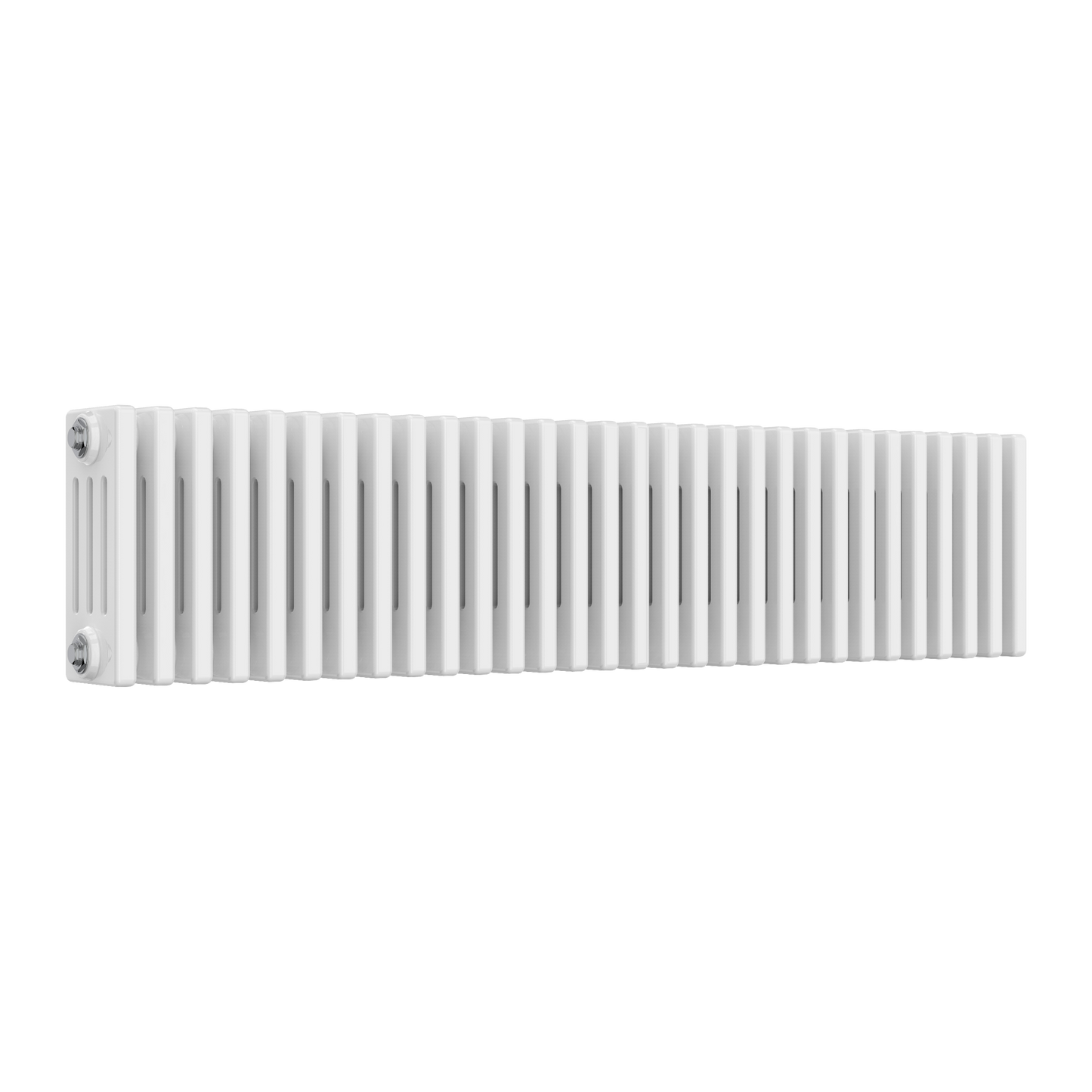Reina Colona 3 Column Horizontal Radiator - White