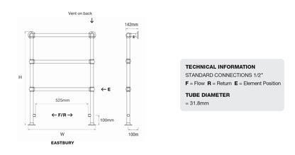 DQ Eastbury Towel Rail