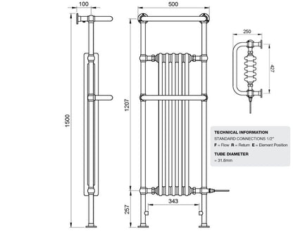 DQ Lambourne Towel Rail