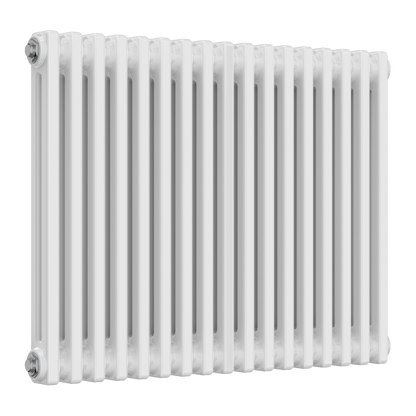 Reina Colona 3 Column Horizontal Radiator - White