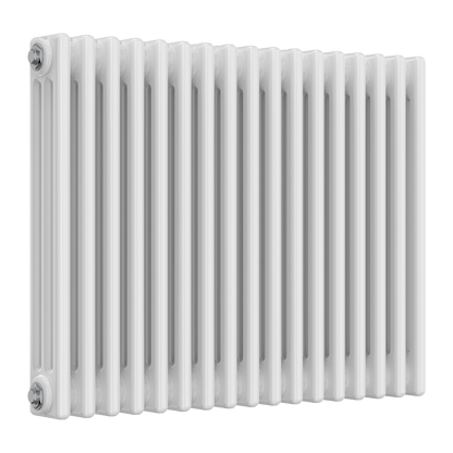 Reina Colona 3 Column Horizontal Radiator - White