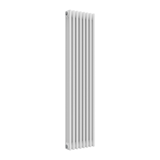 Reina Colona 3 Column Vertical - White