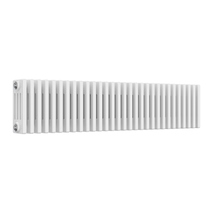 Reina Colona 3 Column Horizontal Radiator - White