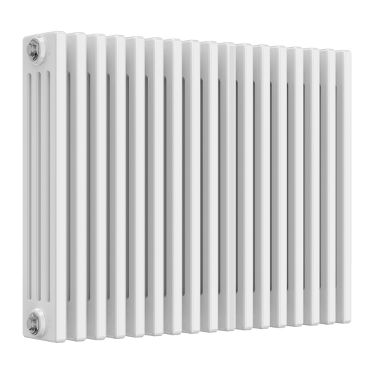 Reina Colona 4 Column Horizontal Radiator - White